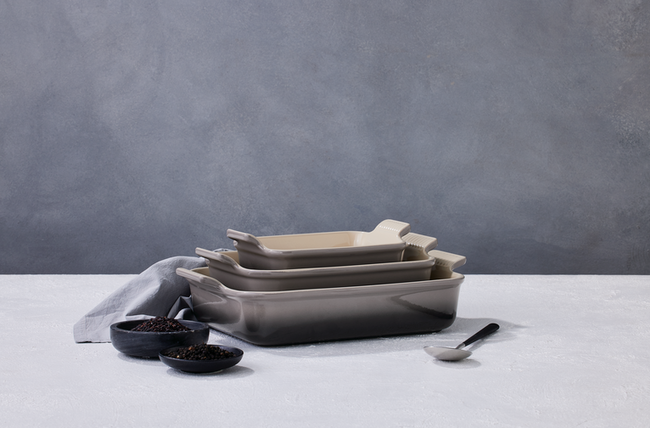 Stoneware Heritage Rectangular DishFlint image number 5